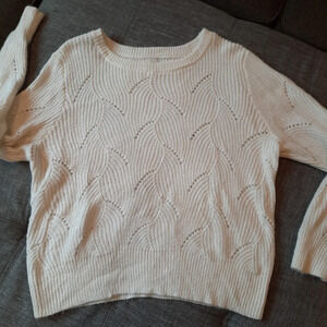 A New Day Ivory Chunky Knit Cozy Sweater •Sz XXL•